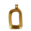 Gold Ceramic Block Diagram Vase - Medium FA-D1917B