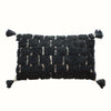 Black & Beige Tufted Cushion MND182