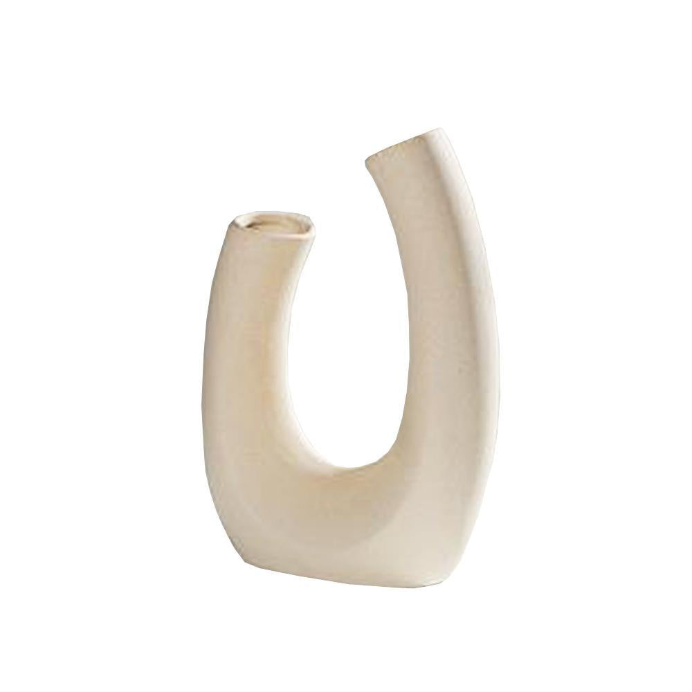 Beige Ceramic Vase LT601-D-B