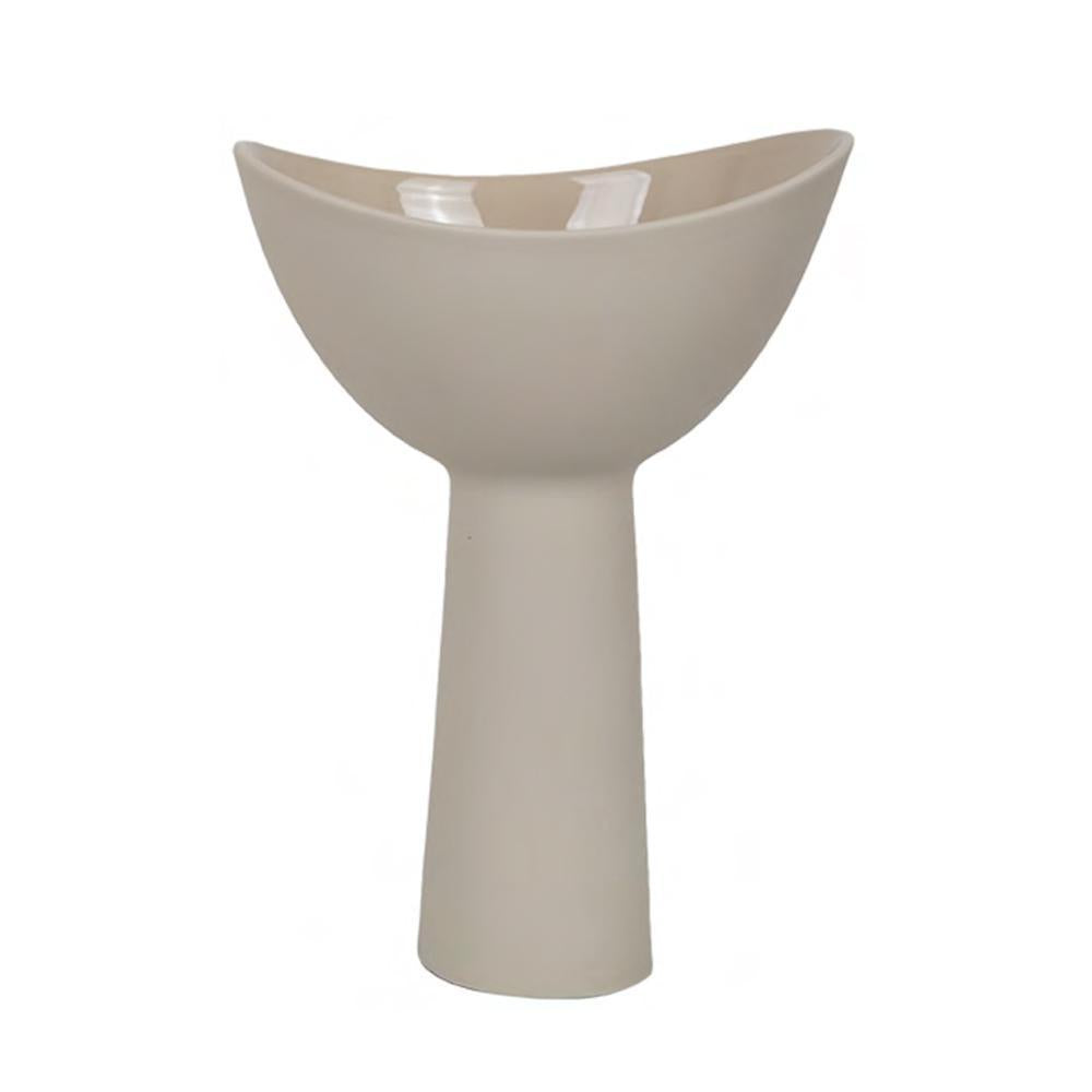 Beige Porcelain Vase - Tall HPST3208G