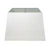 Ivory Tapered Square Lamp Shade