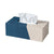 Blue & Ivory Tissue Box Cover SHDB1393003