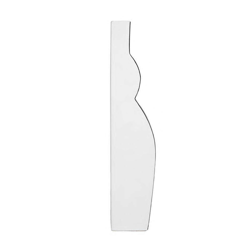 White Half Ceramic Vase HPYG3512W