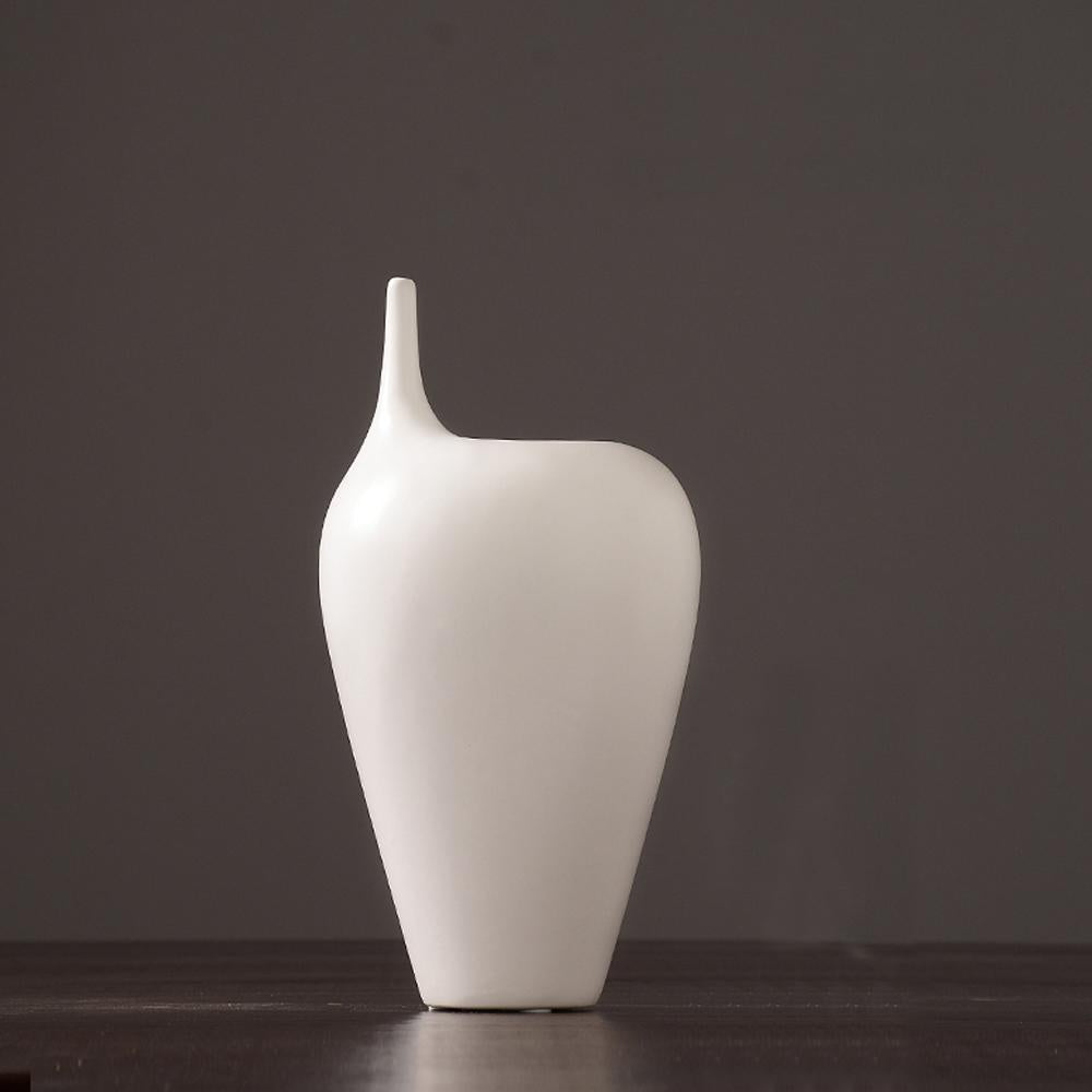 White Ceramic Vase 1604-2