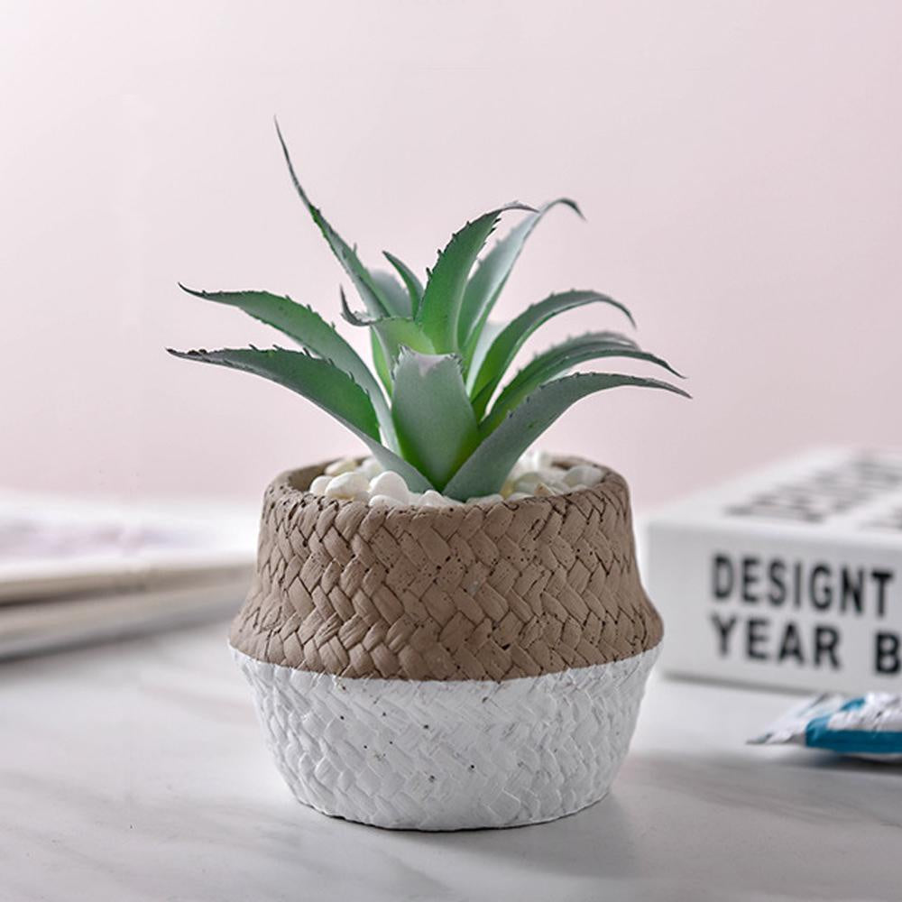 Faux Mini Succulent in Planter JO-165