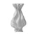 White Textured Ceramic Vase - Large ML01414635W1