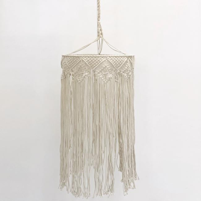 Cyan Macrame Pendant ML-120A