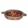 Wooden Bowl with Handles CF18719