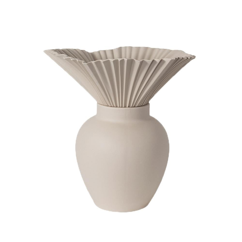 Beige Porcelain Vase HPST3207G