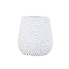 White Textured Ceramic Vase - A FA-D2014A