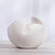 White Round Ceramic Vase - Medium ZD-102