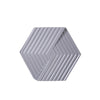 Grey Hexagonal Ceramic Vase FA-D2121B