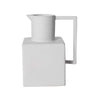 White Ceramic Vase with Handle HPYG0345W