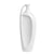 White Ceramic Vase with Handle - Large OMS01017153W1