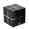 Black Marble Décor with Gold Inlay - Large FB-T1927A