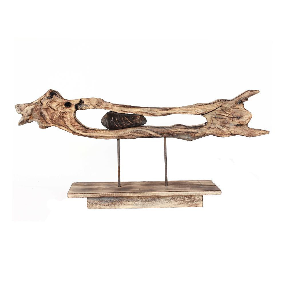 Wooden Abstract Sculpture CF18688