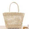 Rattan Basket with Handles - White 180150CG-MS