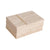 Beige Natural Stone & Brass Decorative Box - Small FB-T2013B