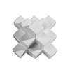 White Ceramic Geometric Orb - Large OMS04017149W1