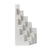 White Ceramic Geometric Décor - B FA-D2031B