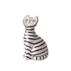 Black & White Cat Sculpture - Small