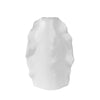 White Textured Ceramic Vase Tall مزهرية