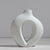 White Textured Ceramic Bud Vase LT604-C