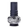 Black & White Textured Ceramic Vase - Large 607474