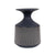 Black Ceramic Vase with Decal HPHZ0158C