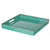 Turquoise Square Tray 42541