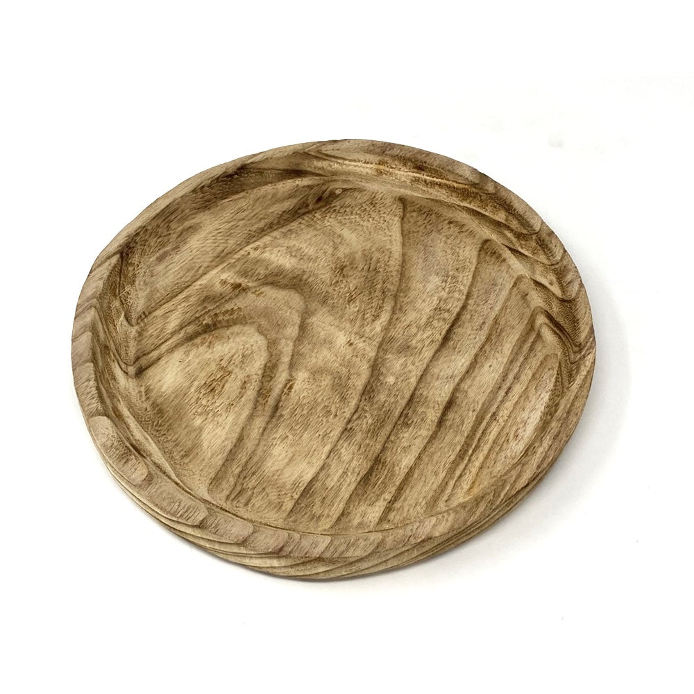 Round Wooden Tray - Small CFTB19054S