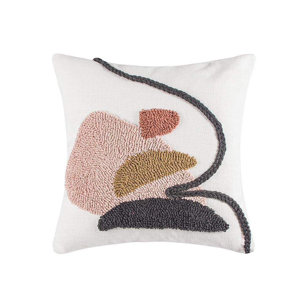 Abstract Embroidered Cushion MND258