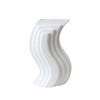 White Ceramic Geometric Décor - C FA-D2031C