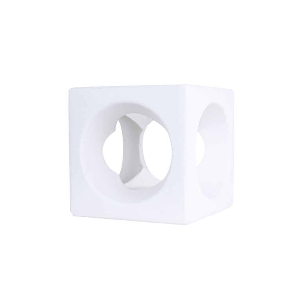 White Ceramic Cube Décor - Large FA-D21039A