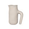 Beige Ceramic Vessel with Handle - Large CY4068G1