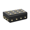 Black Decorative Box with Gold Detail - Large DX190002