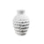 White Textured Ceramic Vase - Medium WS-406-W-2