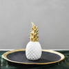 White & Gold Resin Pineapple - Small ZD-105