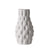 White Ceramic Textured Vase - Medium FA-D2078B