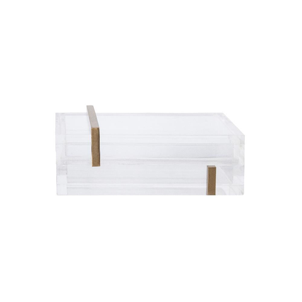 Acrylic & Metal Decorative Box - Medium FB-SZ2048B