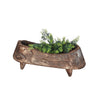Wooden Planter with Feet - Small الغراس