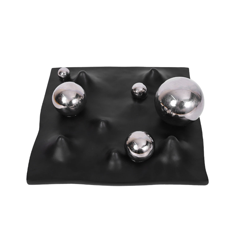 Black & Silver Decorative Object 9000-127