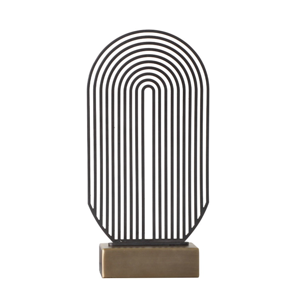 Iron Geometric Sculpture DZ-0079