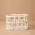 White Ceramic Decorative Basket FB-028