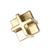 Gold Ceramic Square Orb - Small FAAD01B