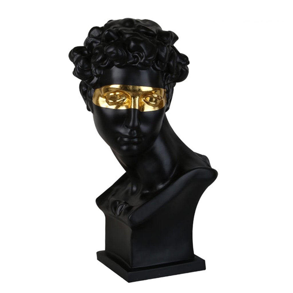 Black Bust with Gold Mask FB-SZ1911