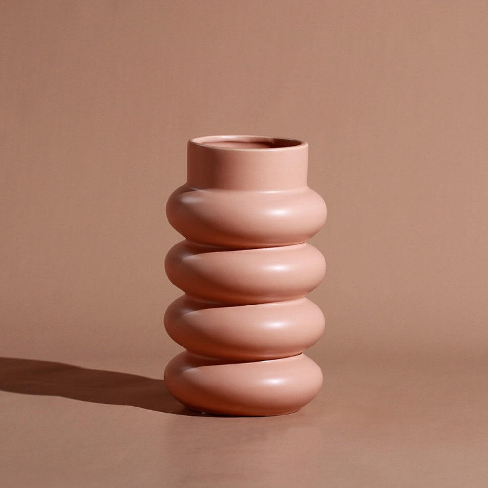 Pink Ceramic Vase LT607-P