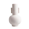 White Ceramic Vase - AFA-D2072A مزهرية