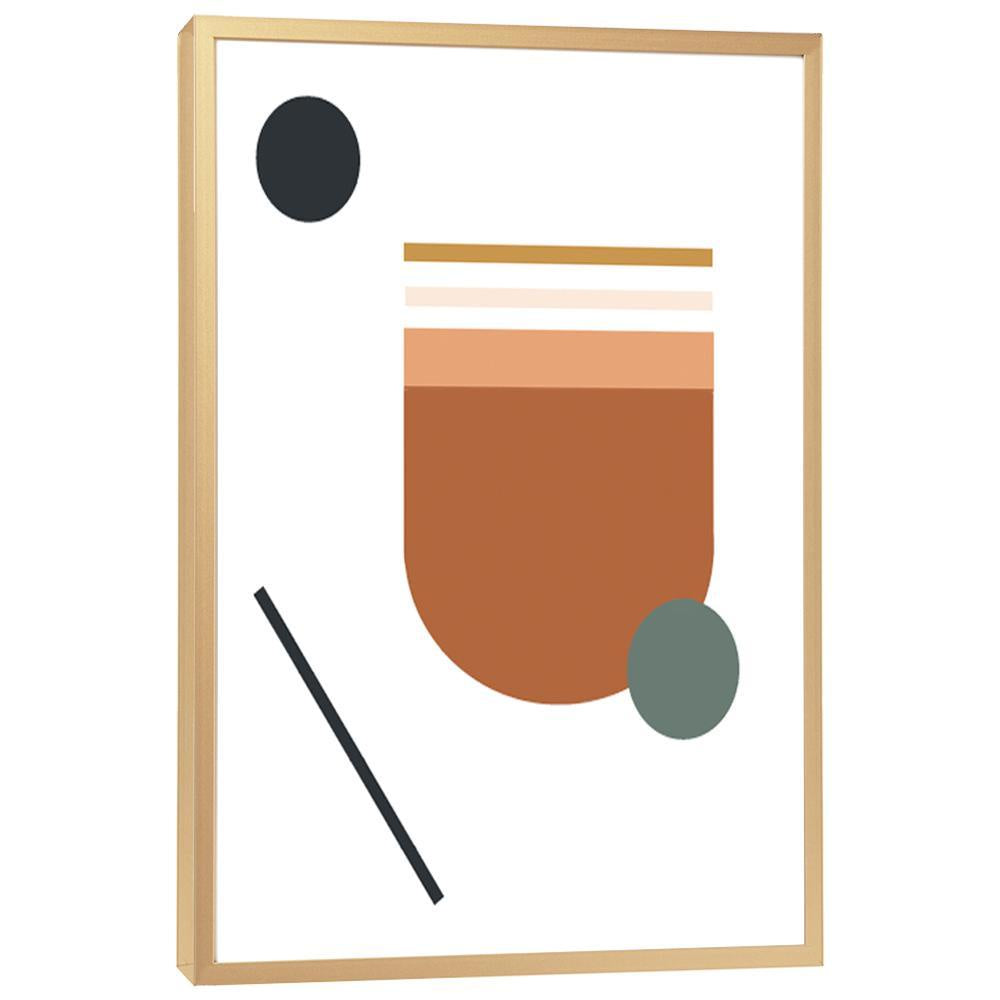 Abstract Boho Geometric ArtIL094 جدار الفن