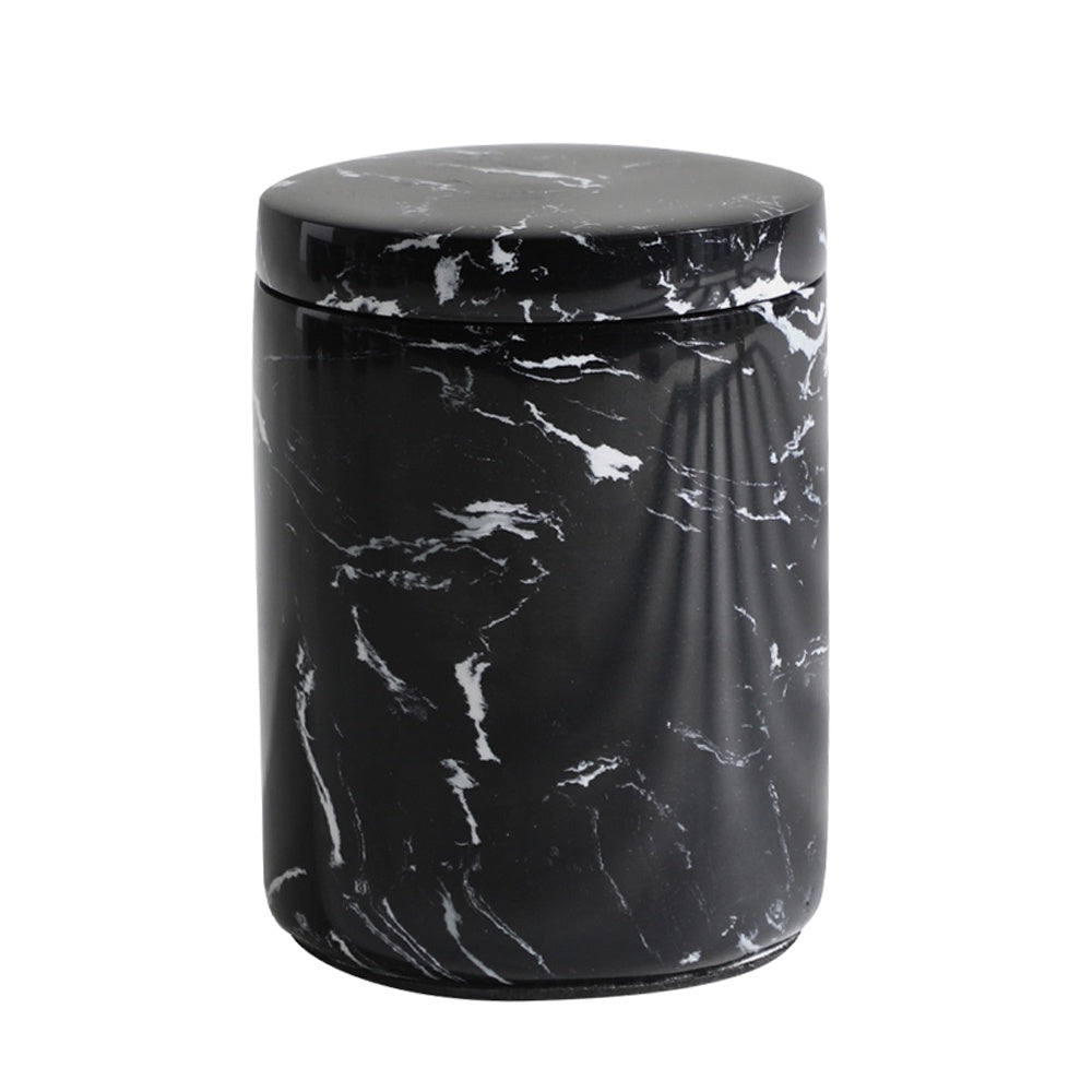 Black Marble Jar B0088